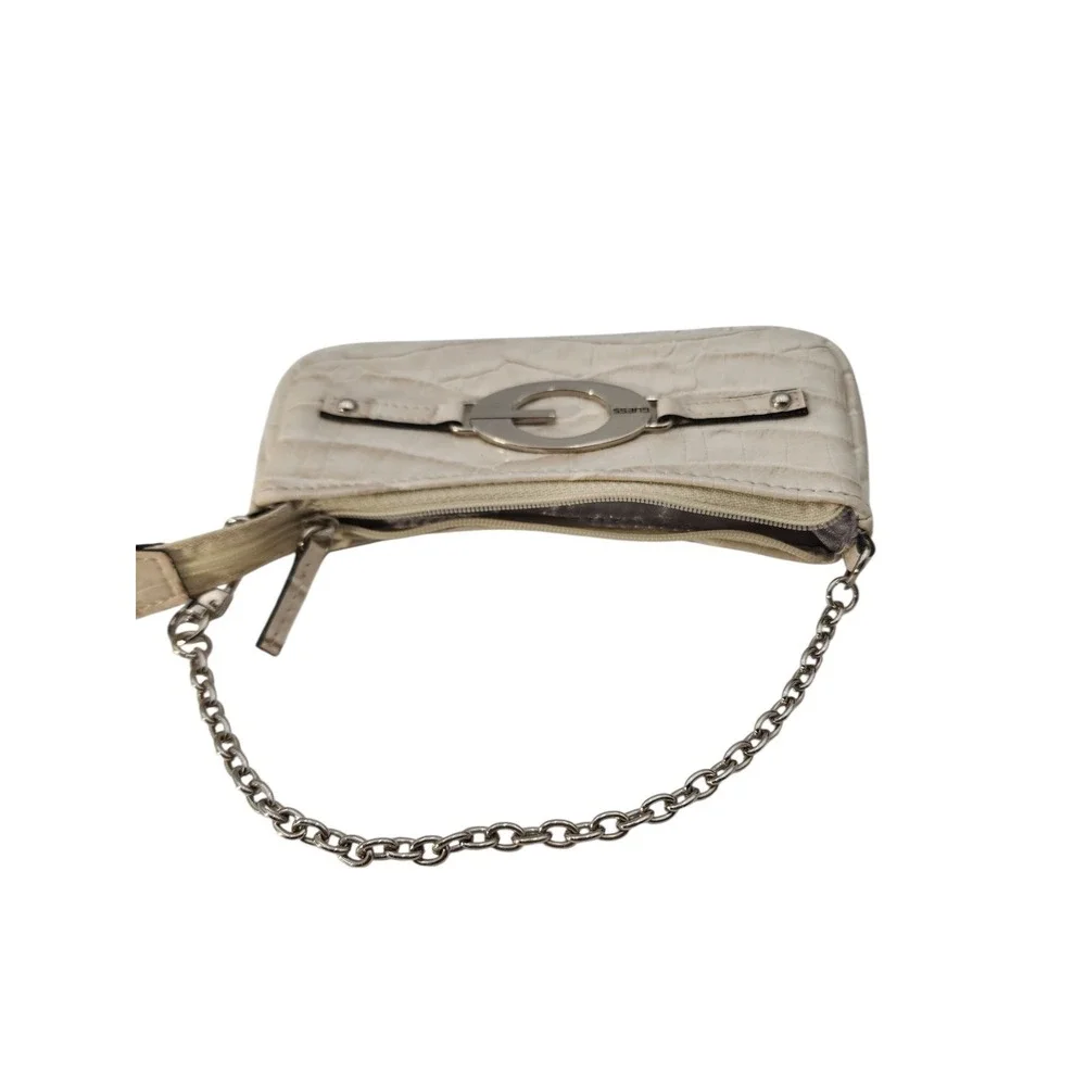 Guess Croc Print Micro Mini Handbag with chain handle - Picture 5 of 5